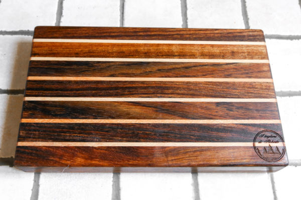 Tagliere Artigianale in legno pregiato I Taglieri di Roberto - modello Riva